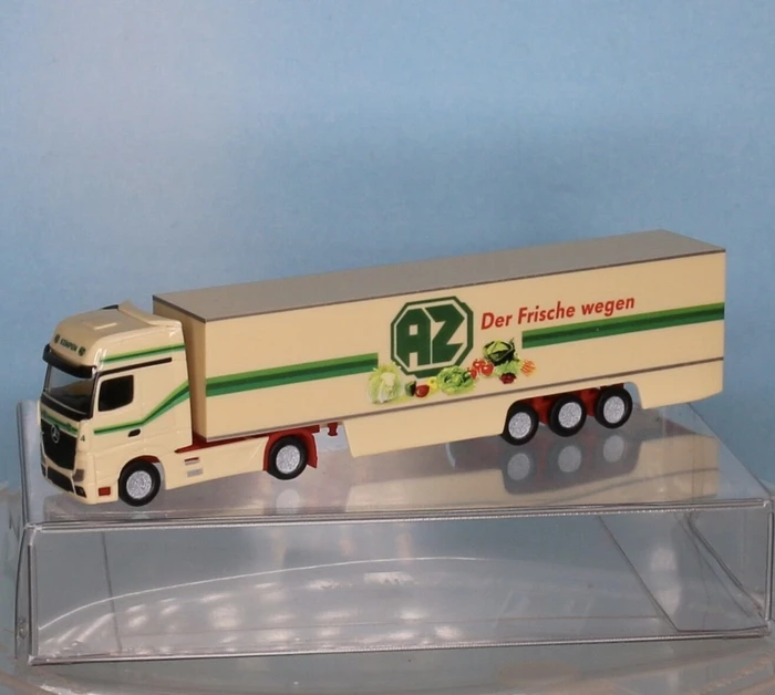 Herpa Mercedes-Benz Actros Gigaspace Koffer-Sattelzug AZ Kempen