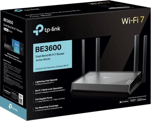 TP-Link Archer BE220, BE3600