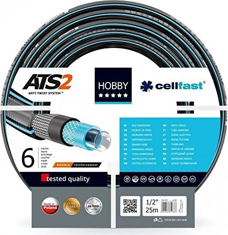 Cellfast Hobby ATS2 Gartenschlauch 1/2", 25m