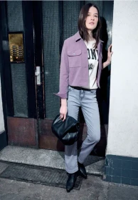 Street One Studio Bootcut Jeans ultra bleach wash (Damen)