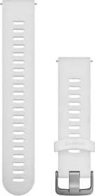 Garmin Schnellwechsel Ersatzarmband 20mm Silikon weiß 126-203mm