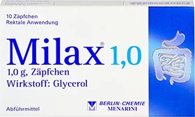 Milax 1.0 Zäpfchen, 10 Stück
