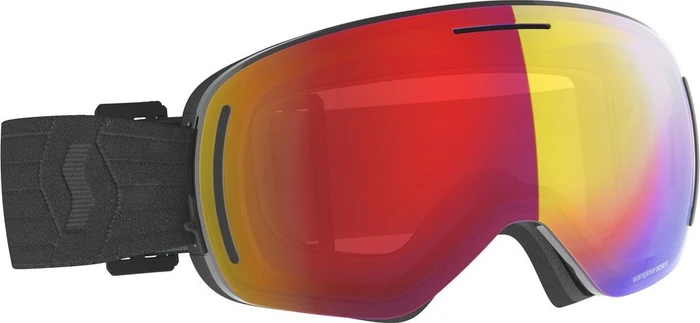 Scott LCG Evo black/enhancer red chrome