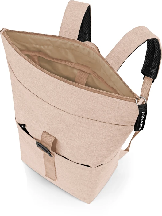 Reisenthel Rolltop herringbone twist coffee