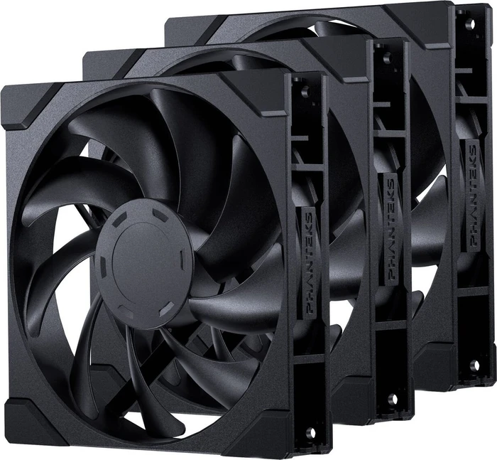 Phanteks M25G2-140 Black, schwarz, 140mm, 3er-Pack