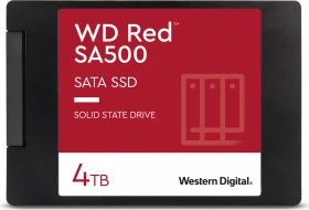 Western Digital WD Red SA500 NAS SATA SSD 4TB, 2.5" / SATA 6Gb/s