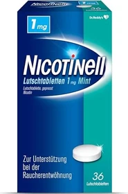 Nicotinell 1mg Mint Lutschtabletten, 36 Stück