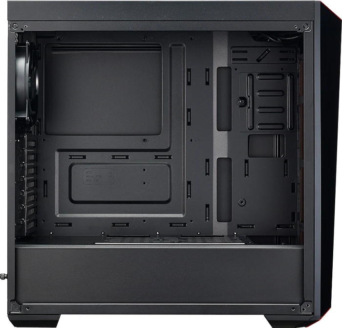 Cooler Master MasterBox Lite 5 ARGB, schwarz, Glasfenster