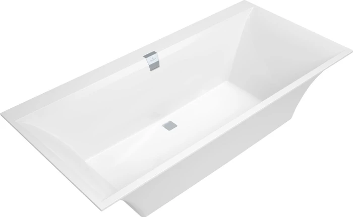 Villeroy & Boch Squaro Edge 12 Rechteck-Badewanne 190x90cm, weiß alpin