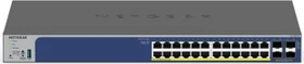 Netgear ProSAFE GS700 Rackmount Gigabit Smart Switch, 24x RJ-45, 4x SFP+, 190W PoE+ (GS728TXP-300)