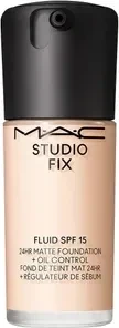 MAC Studio Fix Fluid 24HR Matte Foundation + Oil Control NW5 LSF15, 30ml