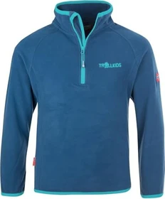 Trollkids Nordland Half Zip Pullover midnight blue (Junior)