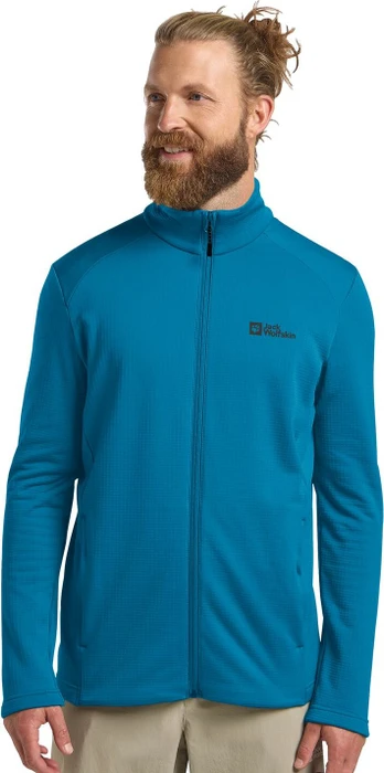 Jack Wolfskin Kolbenberg Full Zip Jacke aurora blue (Herren)