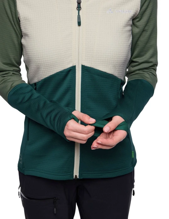 Vaude Monviso Grid Fleece Funktionsjacke deep pond (Damen)