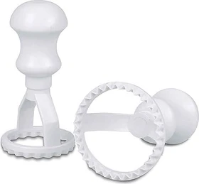 Städter Alfredos Pasta Ravioli-Ausstecher Rund 4cm weiß