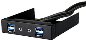 SilverStone FP32B-E, 3.5" Multifunktionspanel, schwarz
