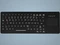 Contour Design Active Key Desinfizierbare beleuchtete Tastatur mit Touchpad, vollversiegelt, schwarz, USB, US Vorschaubild