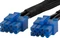 SilverStone PP12, 2x 8-Pin PCIe Stecker auf 12-Pin Micro-Fit 3.0 Stecker, Adapterkabel, schwarz, 550mm Vorschaubild