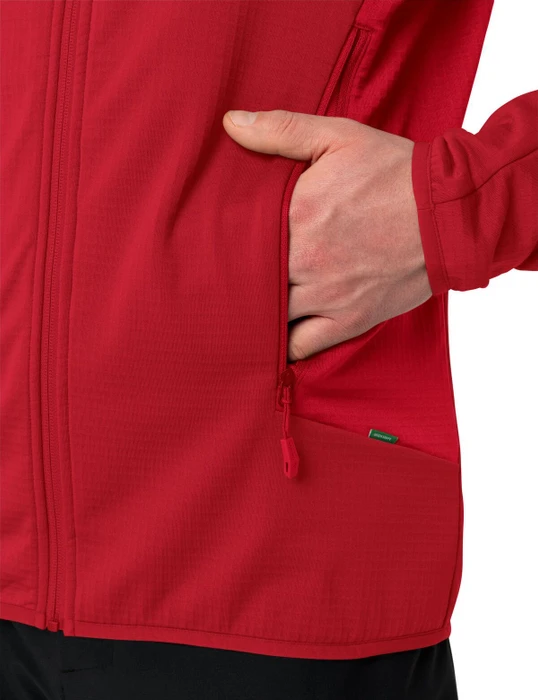 Vaude Monviso Fleece II Jacke rot (Herren)