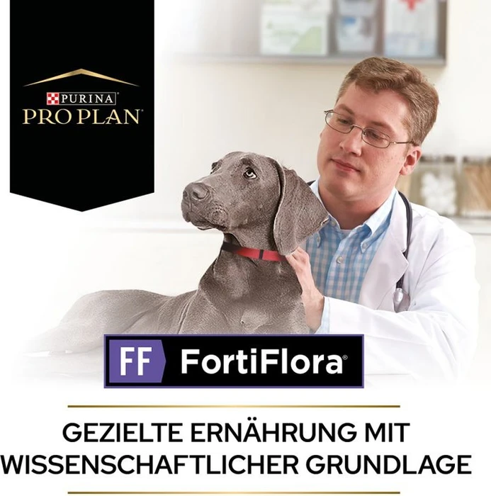 Purina Pro Plan Canine FortiFlora, Probiotika für Hunde Kauwürfel, 30 Stück