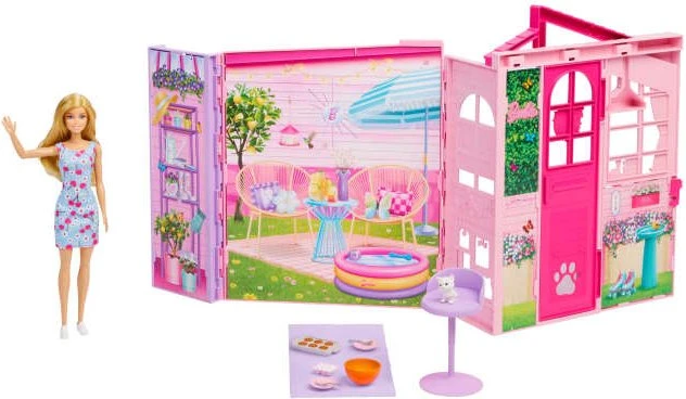 Mattel Barbie - Wochenend-Haus Spielset