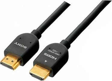 Sony DLC-HE10P High Speed mit Ethernet HDMI 1.4 Kabel schwarz, 1m
