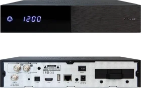 AB-COM PULSe 4K schwarz, 2x DVB-S2X, festplattenvorbereitet
