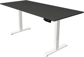 Kerkmann Move 1 elektrisch höhenverstellbarer Sitz-Steh-Schreibtisch 180x80cm anthrazit/weiß