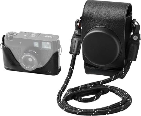 SmallRig Ledertaschen-Set für Fujifilm X half schwarz