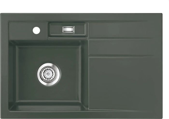 systemceram Bela 78 Einbau Becken links lava