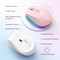 Seenda Rechargeable Wireless RGB Mouse mit Jiggler-Funktion, rosa, USB Vorschaubild