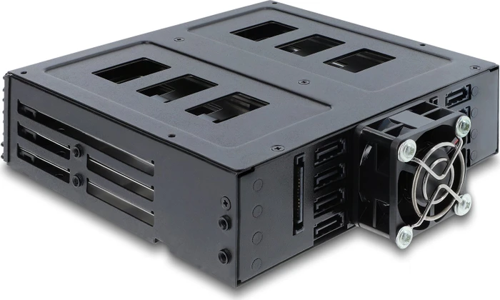 DeLOCK 5.25" Wechselrahmen, 8x 2.5" SATA/SAS