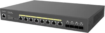 EnGenius Cloud Switch Series ECS Desktop 2.5G Managed Switch, 8x RJ-45, 4x SFP+, 240W PoE++