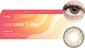 Clearlab clearcolor 1-day Farblinse hazel, +0.00 Dioptrien, 10 Stück