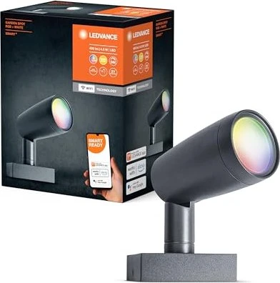 Osram Ledvance SMART+ Outdoor WiFi Garden Spot 5W Gartenspot dunkelgrau, 1 Stück