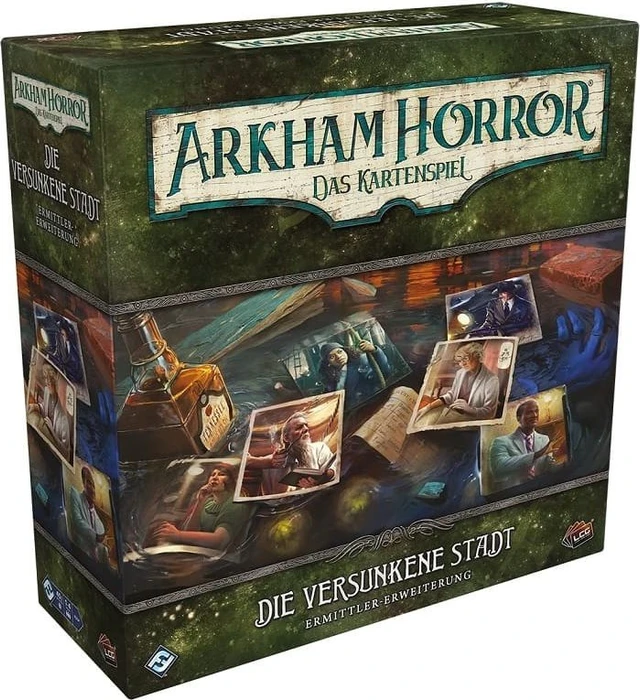 Arkham Horror Das Kartenspiel - Die Versunkene Stadt (Ermittler-Erweiterung)