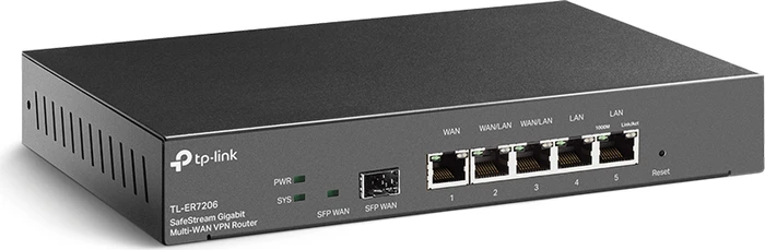 TP-Link TL-ER7206 Gigabit Router, 5x RJ-45, 1x SFP