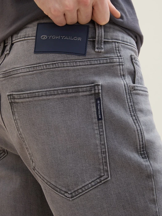 Tom Tailor Josh Jeansshorts Jeans used mid stone grey denim (Herren)