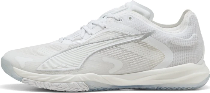 Puma Accelerate Nitro SQD 4 Handballschuhe puma white/puma silver