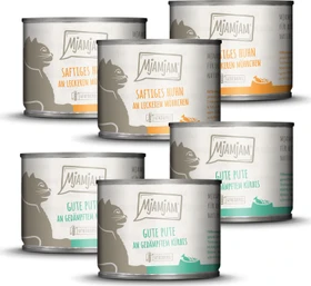 MjAMjAM Monopaket I, mit Huhn und Pute, 2.40kg (6x 400g)