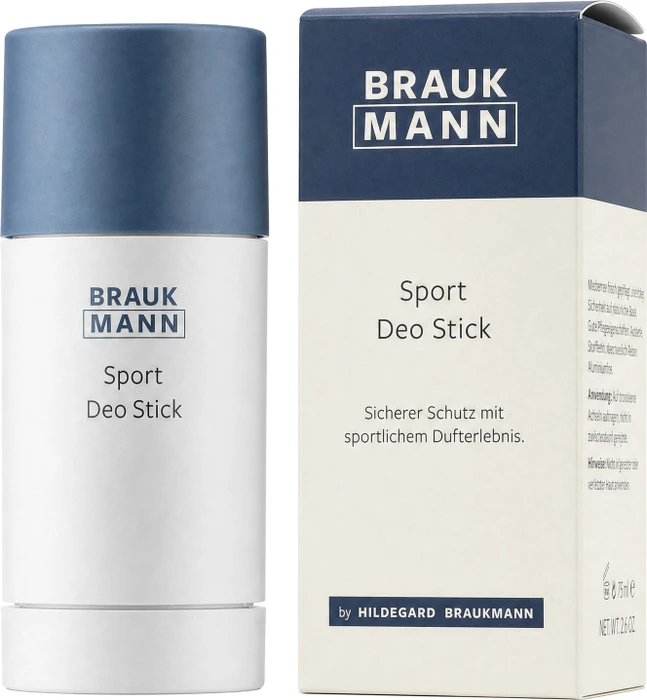 Hildegard Braukmann Brauk-mann Sport Deo Stick, 75ml