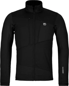 Ortovox Fleece Grid Funktionsjacke black raven (Herren)