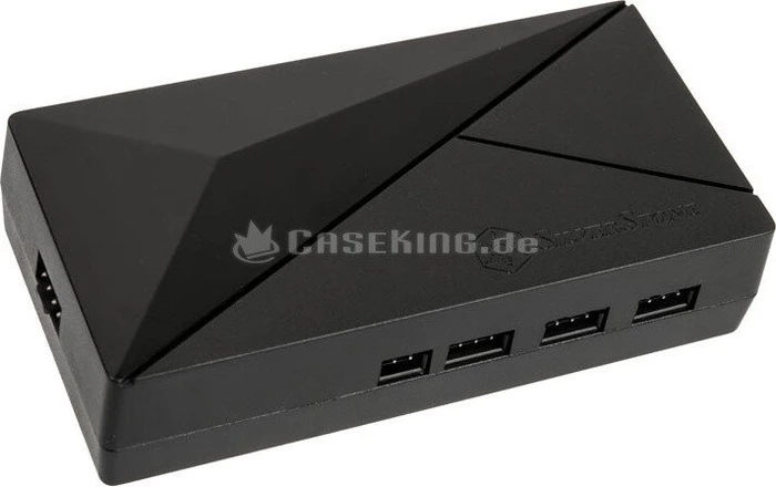 SilverStone CPL02-E, Lichtsteuerung 8-fach, schwarz