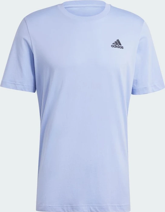 adidas Essentials Single Jersey Embroidered Small Logo T-Shirt kurzarm blue spark (Herren)