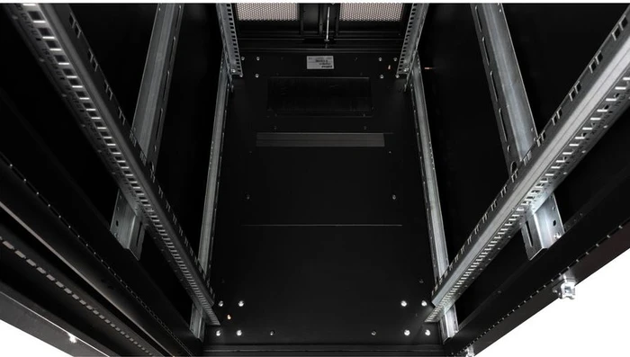 Roline / Secomp Pro Serie 19" Serverschrank 36HE, montiert, Glastür, IP20, RAL 9005, 1000mm tief