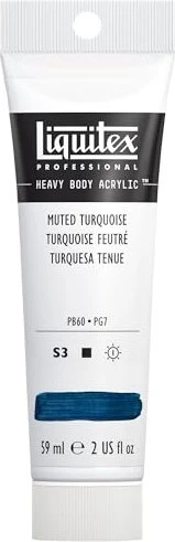 Liquitex Professional Heavy Body Acrylic muted turquoise, 59ml