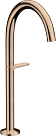 Hansgrohe Axor One Select 260 Waschbeckenarmatur polished red gold