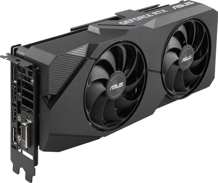 ASUS Dual GeForce RTX 2070 EVO, DUAL-RTX2070-8G-EVO, 8GB GDDR6, DVI, 2x HDMI, 2x DP