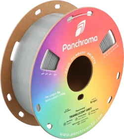 Polymaker Panchroma PLA Translucent, Grey, Spule, 1.75mm, 1.00kg