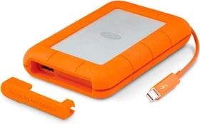 LaCie Rugged Thunderbolt, 2.5", 500GB, USB 3.0 Micro-B/Thunderbolt 1 / Mini DisplayPort 1.1a (9000491)